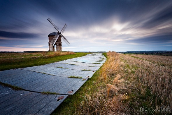 A five minute long exposure at Chesterton Windmill